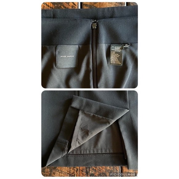 Alex Marie black career pencil skirt size 14 - Picture 3 of 13